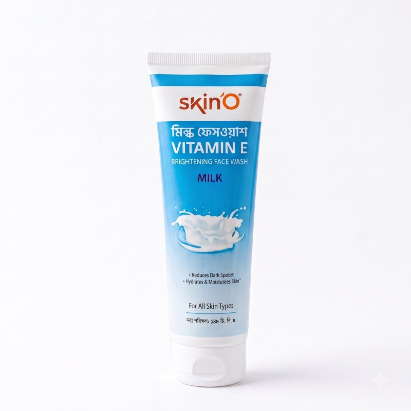 skin'O Vitamin E Brightening Face Wash (Milk) 110ml