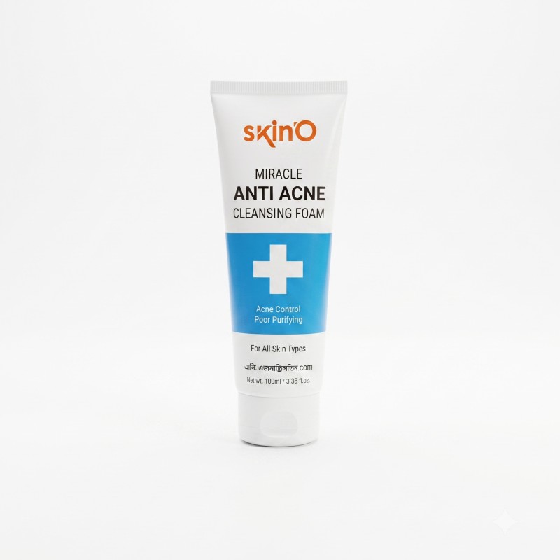 skin’O Miracle Anti Acne Cleansing Foam 100ml
