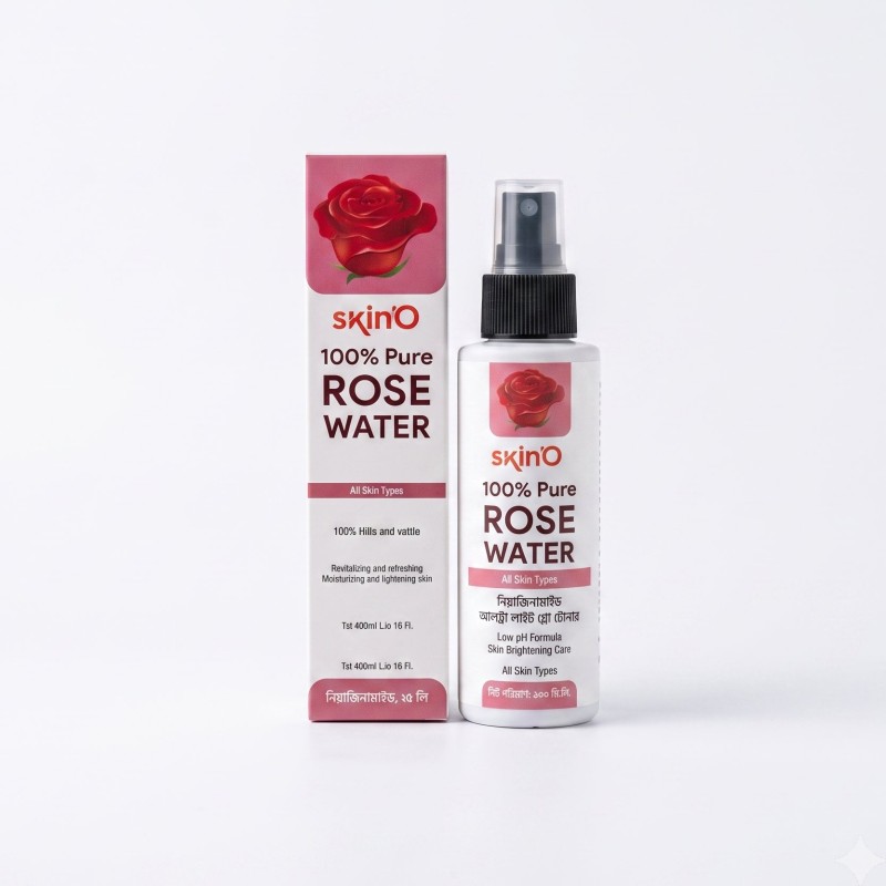 Skin’O 100% Pure Rose Water Mist 100 ml