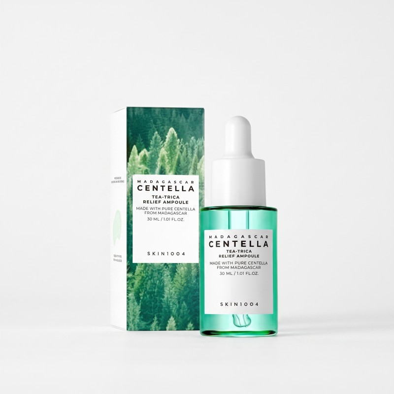 SKIN1004 Madagascar Centella Tea-Trica Relief Ampoule Anti-inflammatory serum 30ml