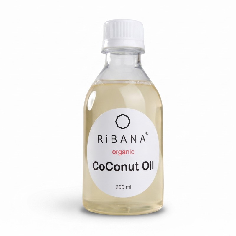 Coconut Oil - RiBANA Organic Cold Pressed Coconut Oil 200ml
